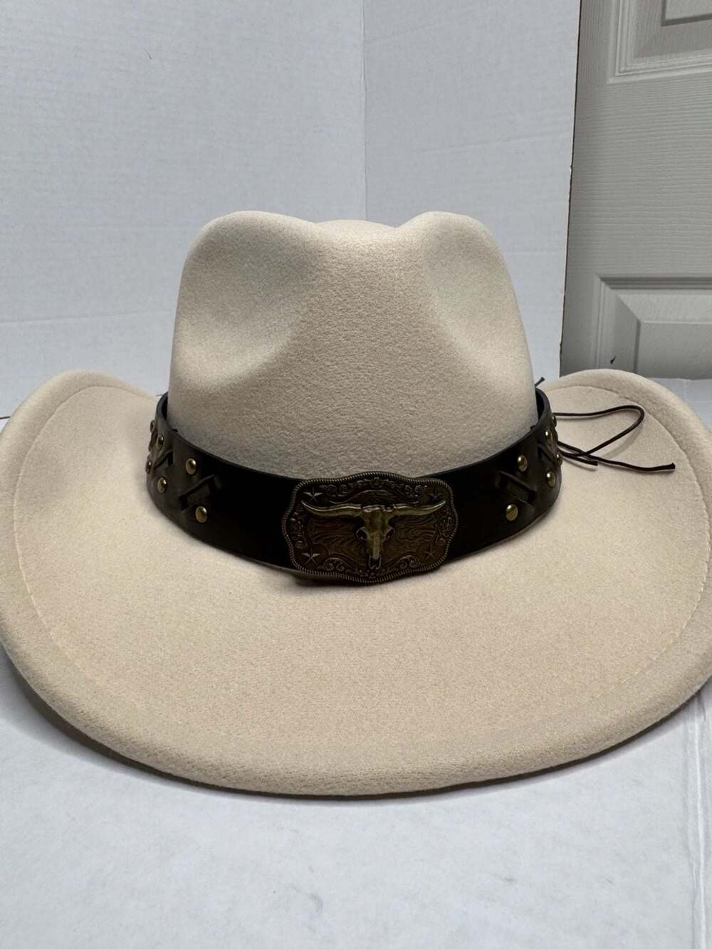 Souwgt Western Cowboy Hat Beige